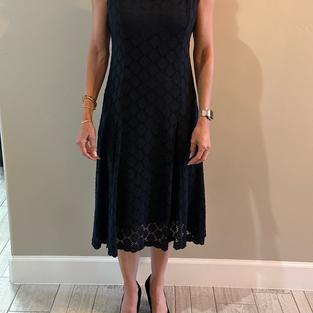 Elegant Black Lace Dress